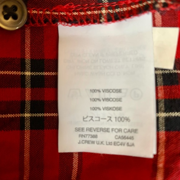 LN MADEWELL TOP WITH 3/4 L BELL SLEEVES. FIGURE FLATTERING. - Picture 6 of 8